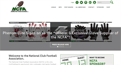 Desktop Screenshot of ncfafootball.org