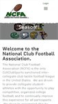 Mobile Screenshot of ncfafootball.org